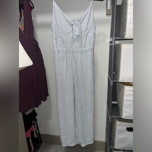 Striped Jumpsuit